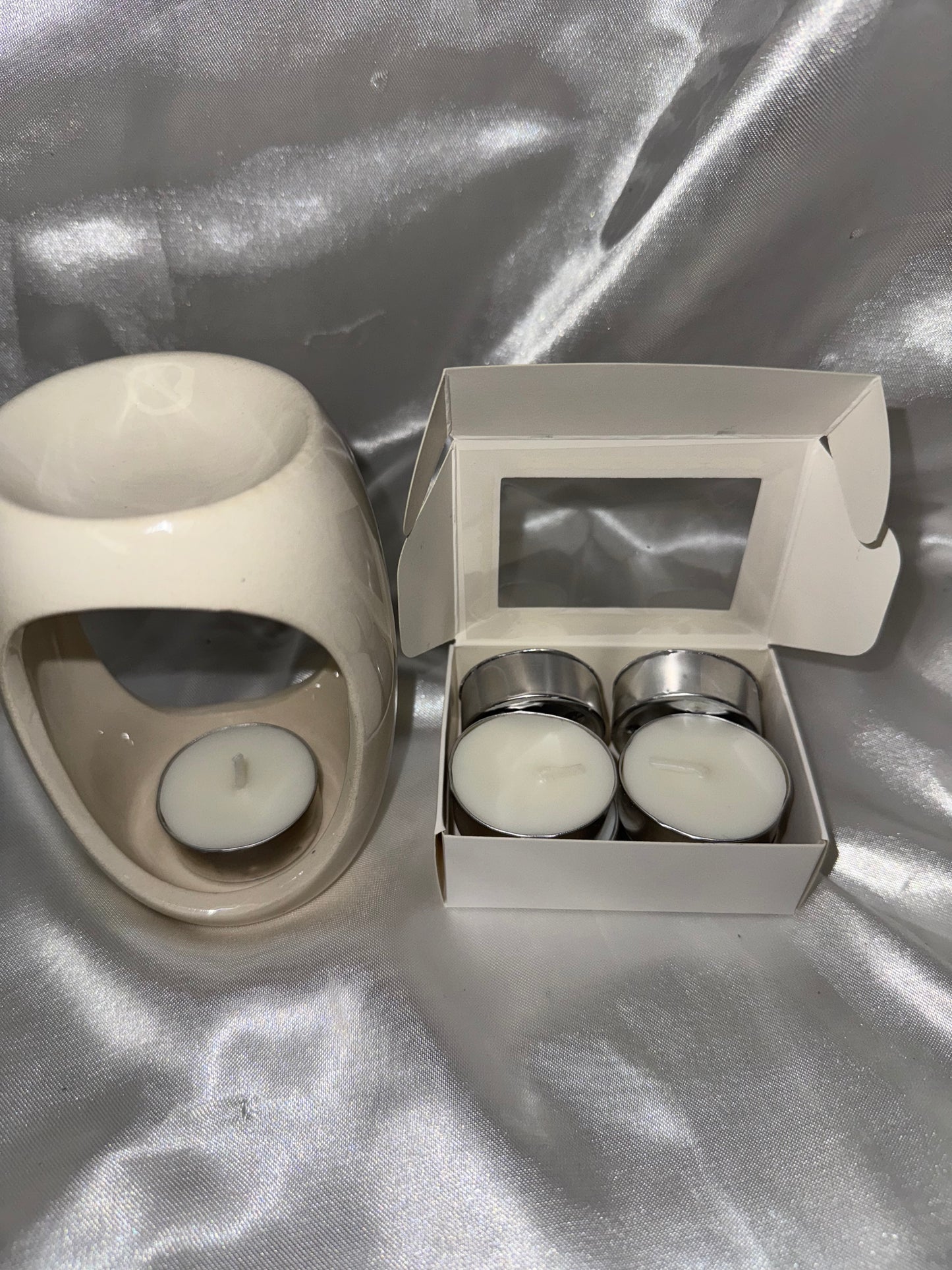 Unscented tea light candles - MsBeautyEmporium