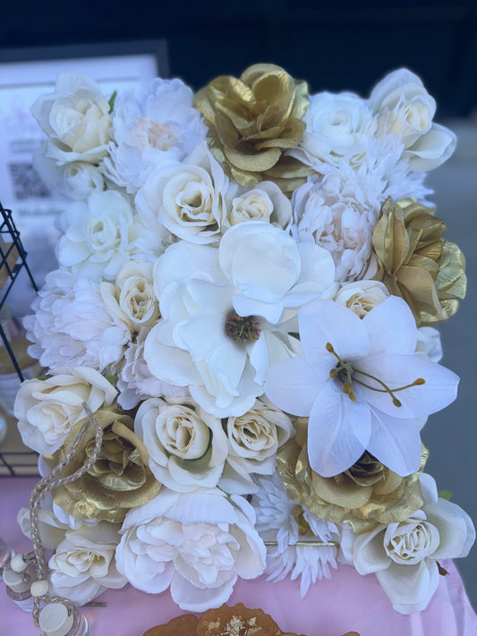 Gold Flower wall