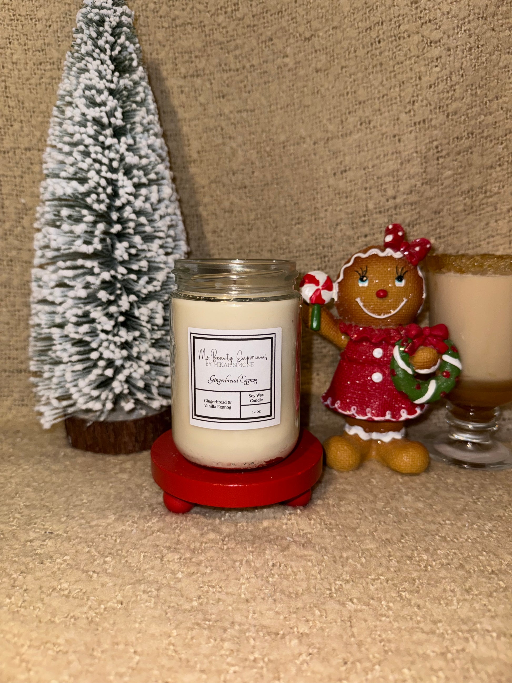 Gingerbread Eggnog - MsBeautyEmporium